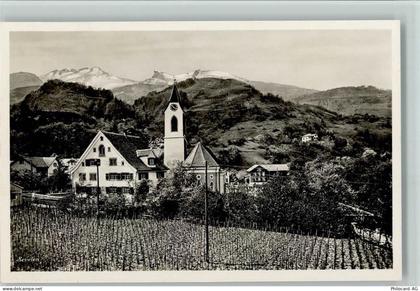 9475 Sevelen 1930 Foto AK Kirchenpartie, Weinberge, Verlag guggenheim 17... - 13085174