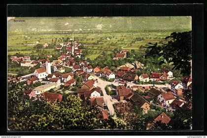 AK Sevelen, Totalansicht des Ortes