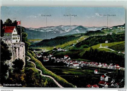 9425 Thal - Steinerner Tisch mit Rheineck Vorarlberge Walzenhausen - 13124209