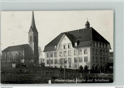9240 Uzwil - Nieder-Uzwil Kirche und Schulhaus - 13117795