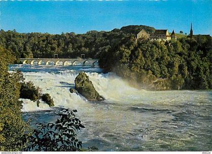 Carte Postale - Suisse - SH Schaffhouse - Rheinfall - Chutes du Rhin - Rheinfall mit Schloss Laufen - CPM - Carte Neuve