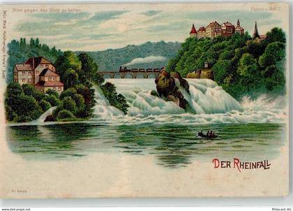 8212 Neuhausen am Rheinfall Lithographie Rheinfall - 52162820