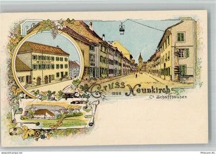 8213 Neunkirch BOAKC Gasthaus Sonne Lithographie - 13715747