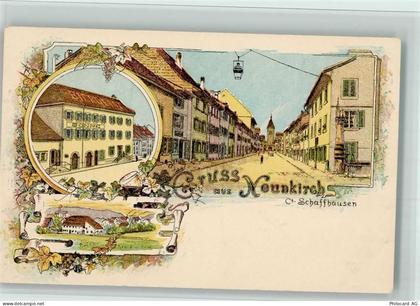 8213 Neunkirch BOAKC Gasthaus Sonne Lithographie / Künstlerkarte - 13700455
