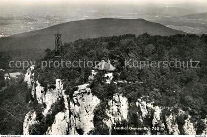 Gempen Berggasthof Gempenfluh Fliegeraufnahme