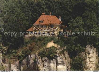 Gempen Restaurant Gempenturm Fliegeraufnahme