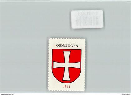 4702 Oensingen - Vignette Wappen Kaffee Hag ca 1920-1940 Oensingen - 11101333