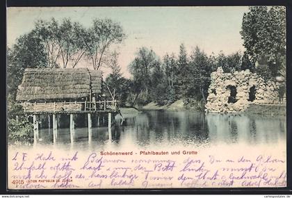 AK Schönenwerd, Pfahlbauten und Grotte