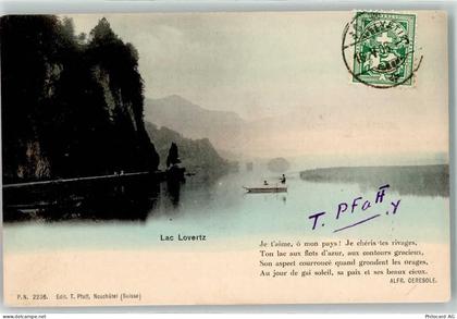 6424 Lauerz 1905 - See Ruderboot - 10600034