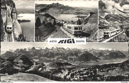 Arth SZ Panorama Arth Rigi Bahn Details Urner und Berner Alpen