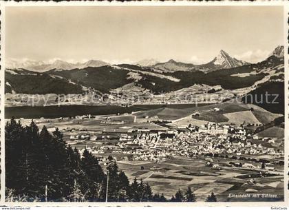 Einsiedeln SZ mit Sihlsee