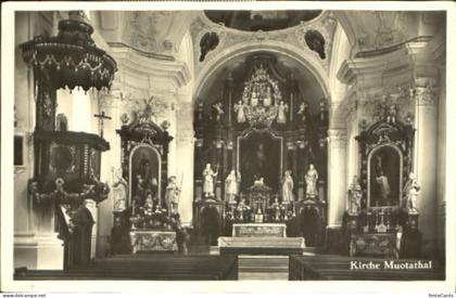Muotathal Kirche Feldpost x 1940