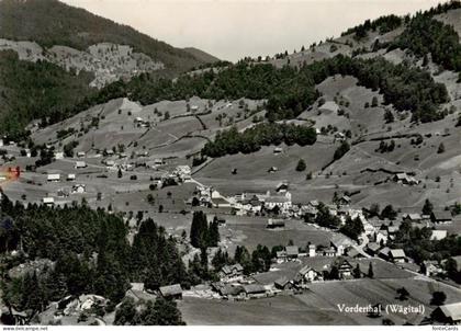 Vorderthal SZ Fliegeraufnahme Waegital