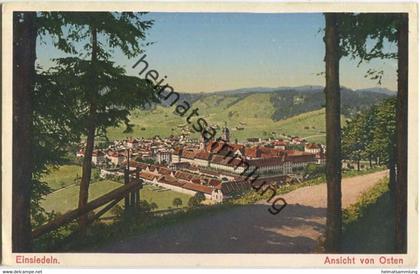 Einsiedeln - Ansicht von Osten - Verlag Jos. Kälin Küsnacht