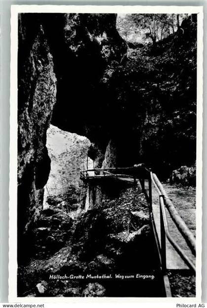 6436 Muotathal Foto AK Höhle Hölloch-Grotte - 38071464