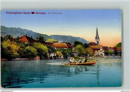 8267 Berlingen 1919 - Erholungsheim Neutal AK - 13097912