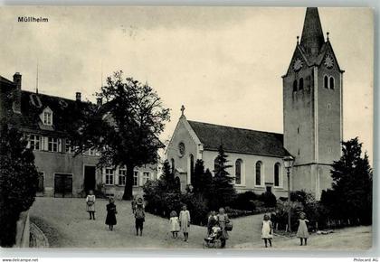 8555 Müllheim TG 1911 - Kirche - 13540315