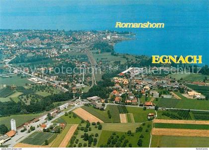 Egnach Romanshorn Bodensee Fliegeraufnahme