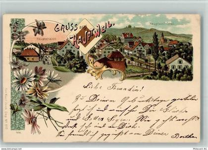 9213 Hauptwil 1899 BOAKC Lithographie - 13700133