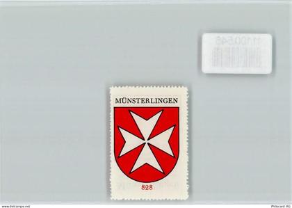 8596 Münsterlingen - Vignette Wappen Kaffee Hag ca 1920-1940 Münsterling... - 11100546