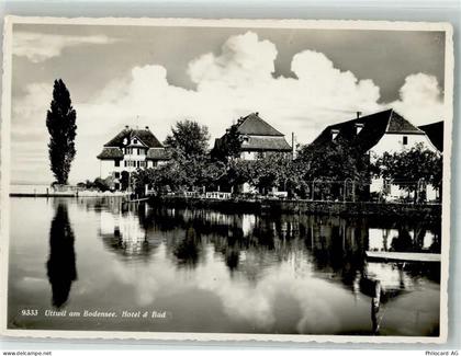 8592 Uttwil 1951 Foto AK Hotel Bad - 38068138