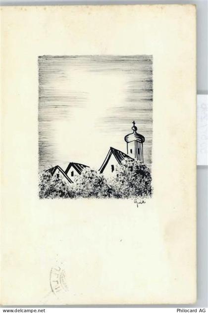 8570 Weinfelden - Künstlerkarte, Kirche - 50577296
