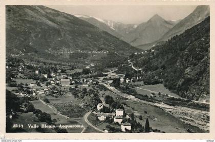 CPM (Carte photo )- 12951-Suisse -Valle Blenio- Acquarossa-Envoi gratuit