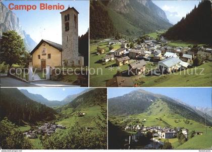 11713540 Blenio Campo Blenio Kirche Teilansichten Campo