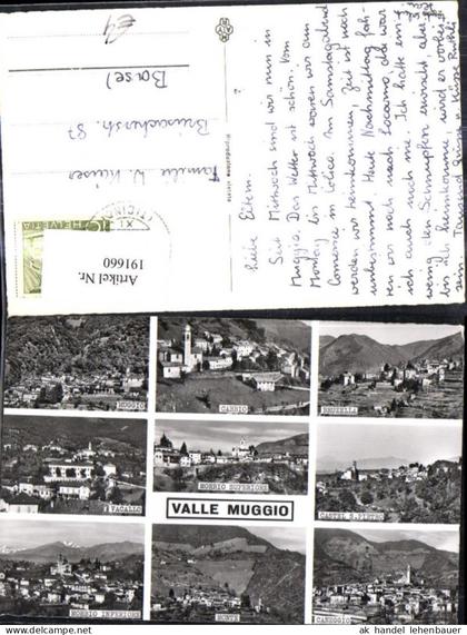 191660,Valle Muggio Mehrbild Ak Caneggio Bruzella Cabbio Vacallo Kt Tessin