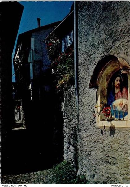 6645 Brione sopra Minusio - Jesus Freske Erker im Tessiner Haus - 40145260