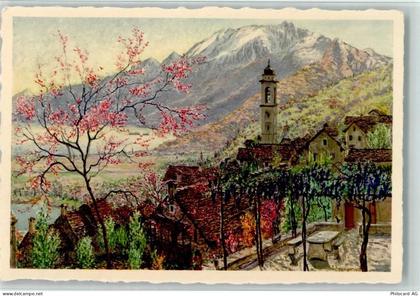 6645 Brione sopra Minusio Künstlerkarte Brione in Primavera E. Zuppinger... - 11056352