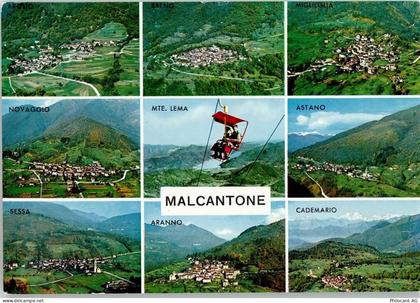 6994 Aranno - Sessellift Monte Lema Ortsansichten Astano Sessa Astano - 40145241