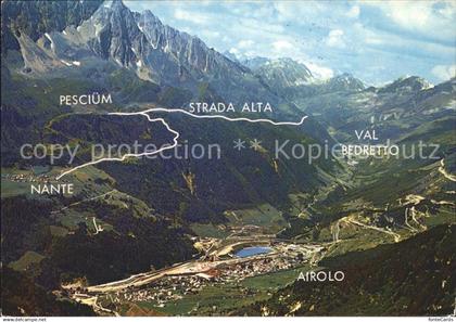 Airolo Panoramakarte Val Bedretto