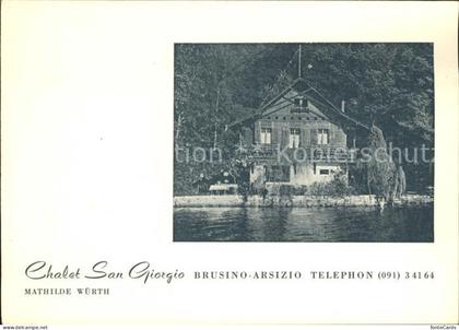 Brusino Arsizio Chalet San Giorgio