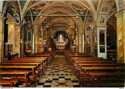 Carte Postale - Suisse - TI Tessin - Locarno - Santuario Madonna del Sasso - Orselina-Locarno - Intérieur d'Eglise - CPM