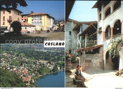 Caslano Dorfmotive Totalansicht