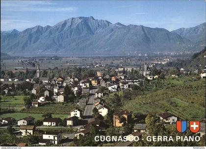 Cugnasco Gerra Piano sulle sfondo Monte Gridone