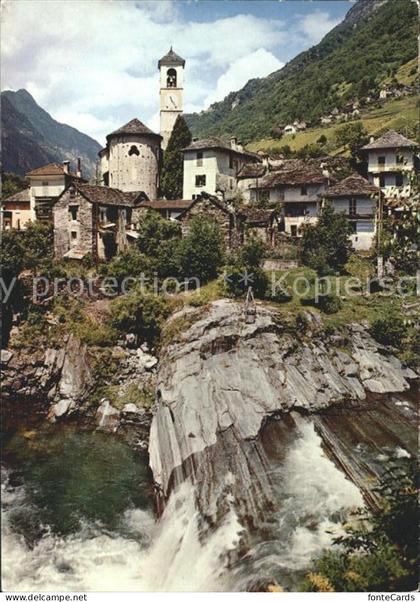 Lavertezzo Valle Verzasca Ortsansicht