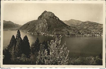 Lugano TI Lago de Lugano Monte San Salvatore
