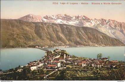 Lugano TI Melide Bissone Monte Generoso