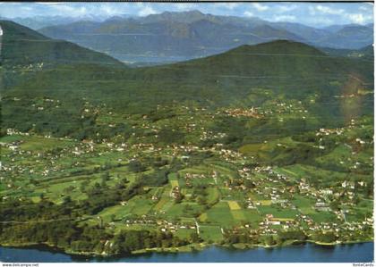 Magliaso Malcantone Fliegeraufnahme x 1971