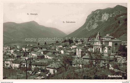Mendrisio TI Panorama e San Giorgio San Salvatore