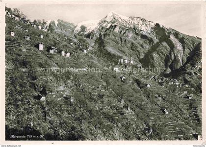 Mergoscia Locarno TI Fliegeraufnahme