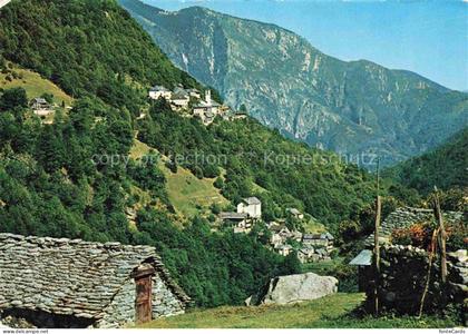 Mosogno LOCARNO TI Panorama Valle Onsernone