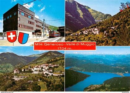 Muggio TI Monte Generoso Ferrovia Bahn Ristorante Monte Generoso Vetta
