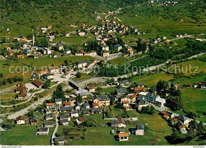 Olivone Fliegeraufnahme