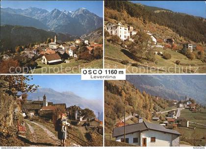 Osco Leventina Panorama Teilansichten