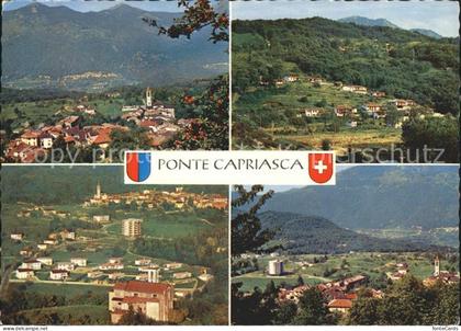 Ponte Capriasca Panorama Teilansichten