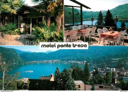 Ponte-Tresa TI Motel Ponte Tresa Terrasse Panorama