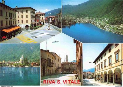 Riva San Vitale Mendrisio TI Ortspartien Lago di Lugano